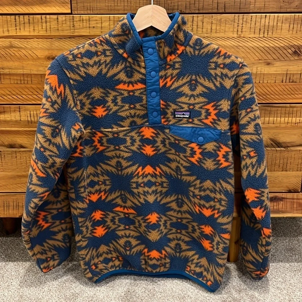 HTF Patagonia Lightweight Synchilla Snap-T Fleece Pullover